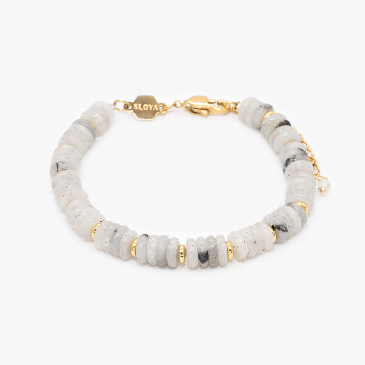Bracelet Blima en pierres Labradorite - SLOYA